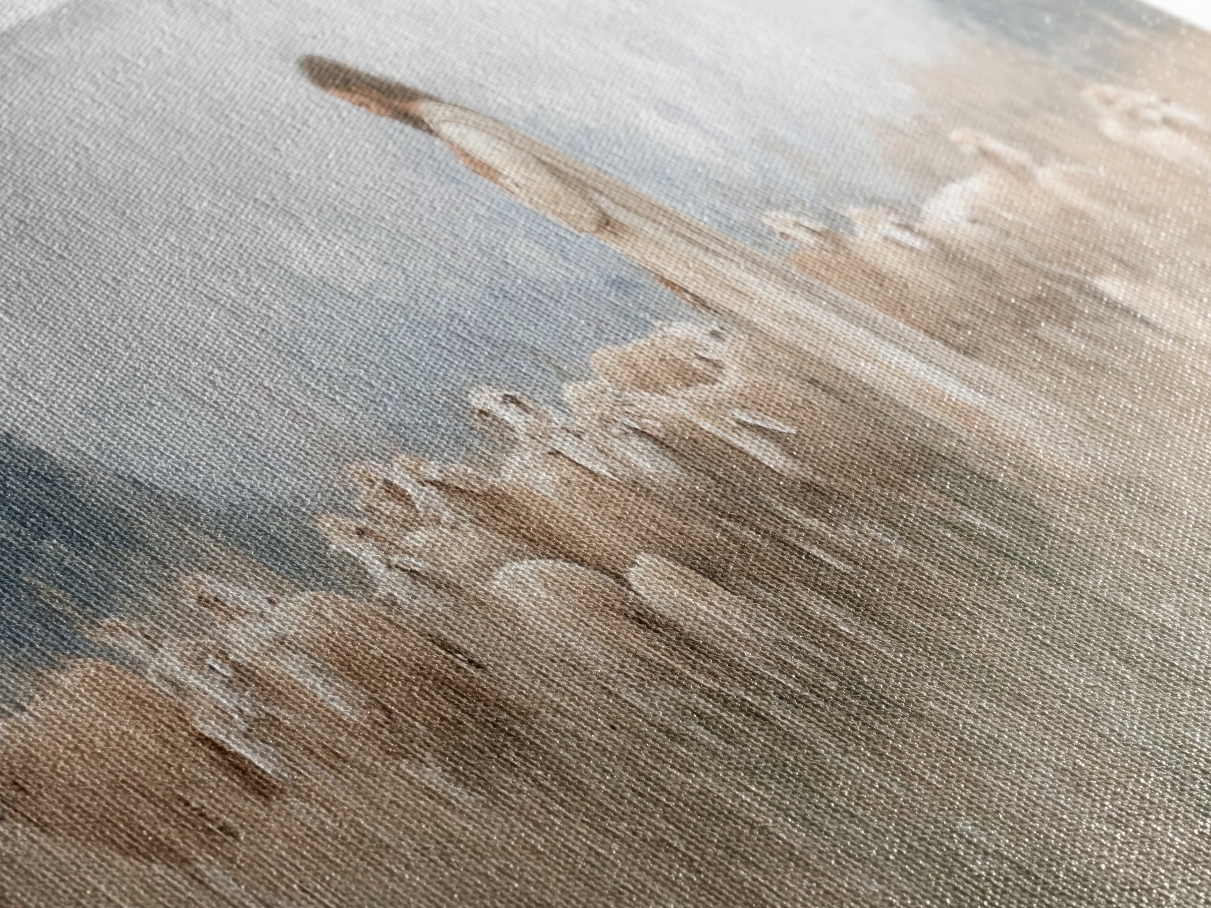 Gentle Shepherd Light | Framed Canvas Print | Panoramic Art | Christian Wall Art | Jesus Painting | Christmas Art