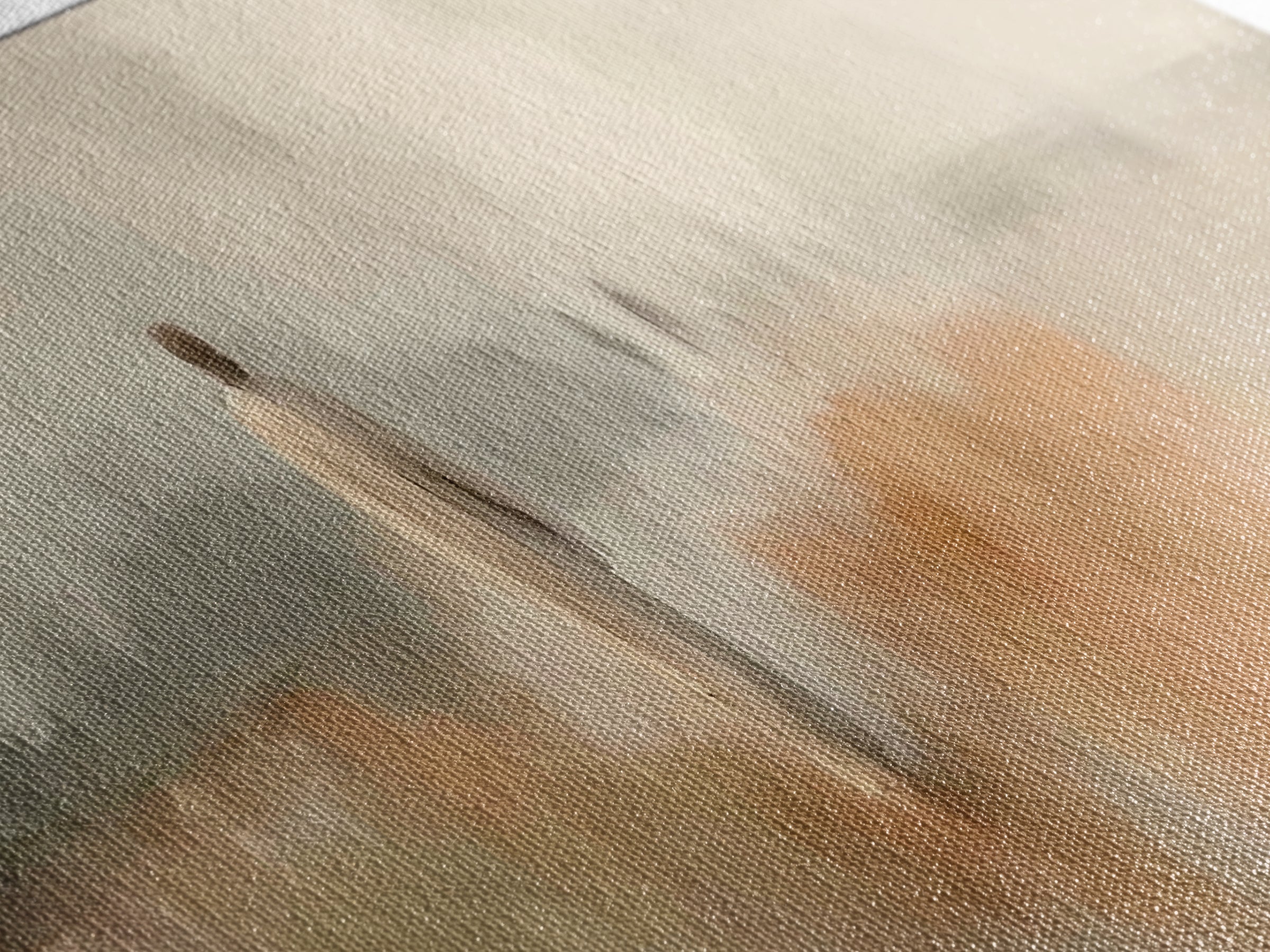 Grace In The Mist | Framed Canvas Print | Panoramic Wall Art | Christian Art Print | Jesus Painting | Christian Decorations | Christmas Art