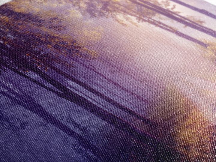 Dawnwood Journey | Framed Canvas Print | Panoramic Painting | Christian Art Print | Christian Wall Art | Moody Christian Art | Christian Ar