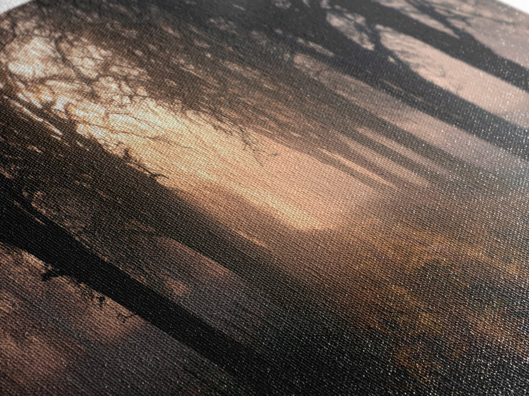 Soft Morning Grace | Framed Canvas Print | Panoramic Print | Christian Art Canvas | Modern Christian Painting | Christian Wall Art | Christ