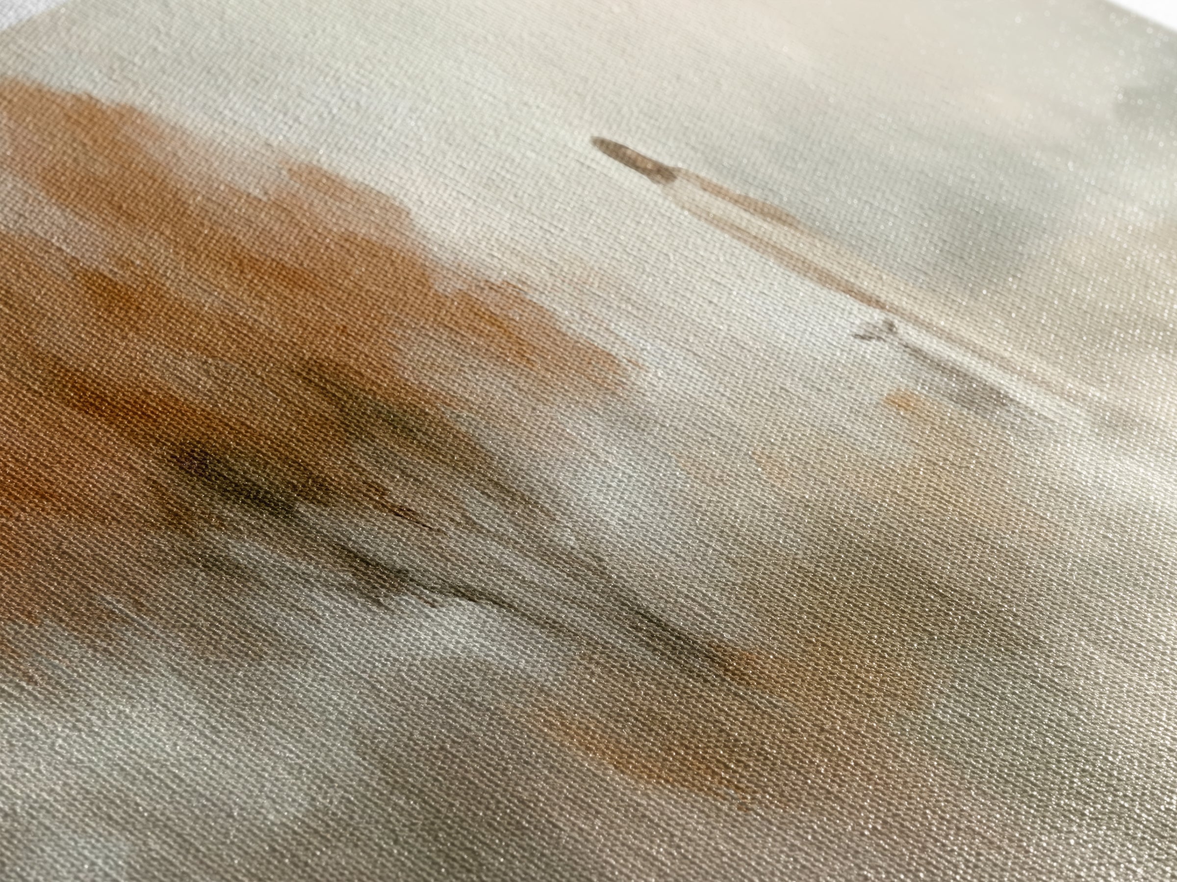 Autumn Light Journey, Framed Canvas Print, Panoramic Art, Christian Wall Art, Christian Art Canvas, Jesus Painting, Christian Christmas Art
