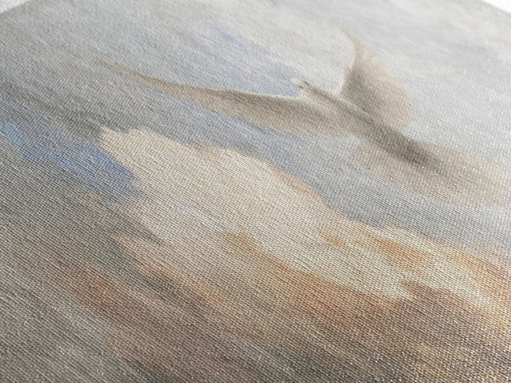 Dove Of Glory, Framed Canvas Print, Christian Art Canvas, Christian Wall Art, Panoramic Art, Christian Christmas Art, Modern Christian Art