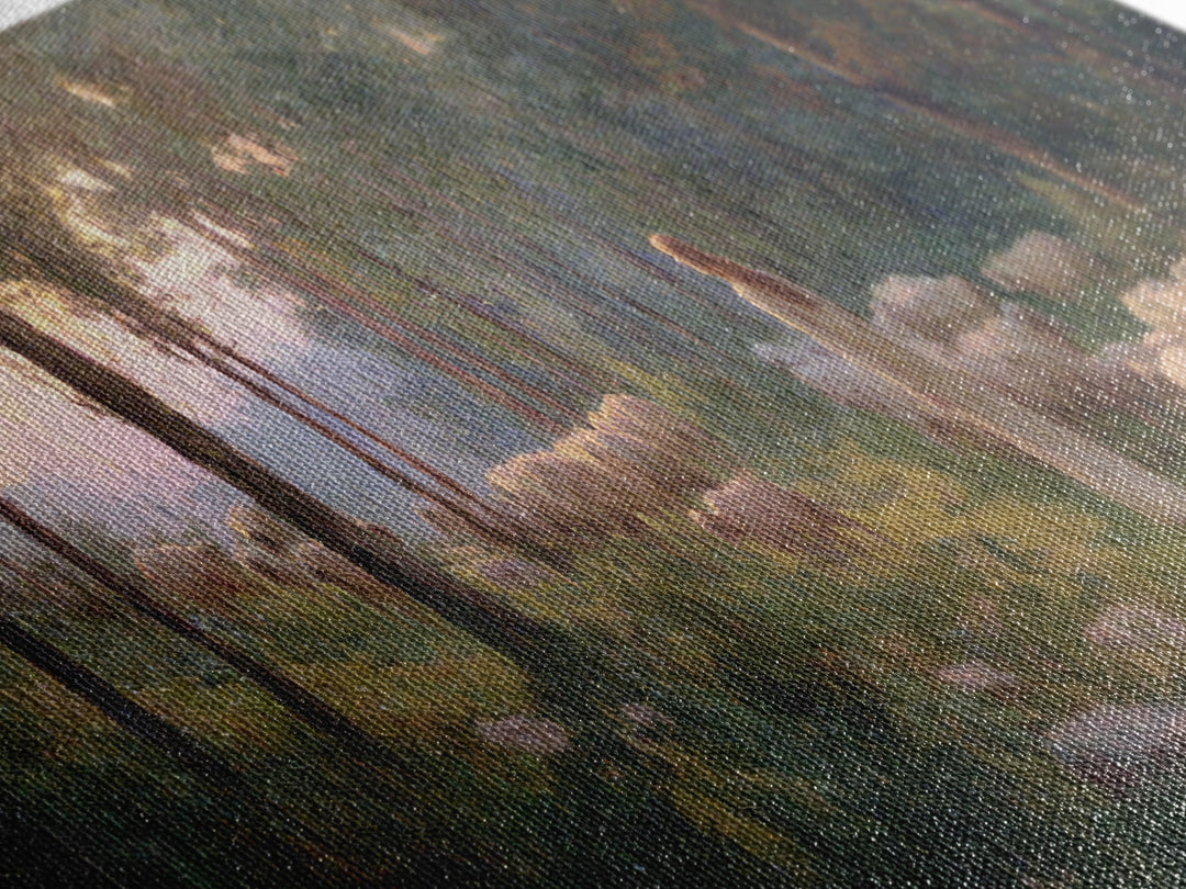 Light Of The Meadow, Framed Canvas Print, Christian Wall Art, Christian Art Canvas, Jesus Painting, Panoramic Painting, Christian Decor