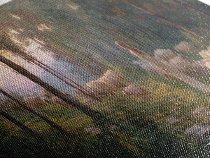 Light Of The Meadow, Framed Canvas Print, Christian Wall Art, Christian Art Canvas, Jesus Painting, Panoramic Painting, Christian Decor