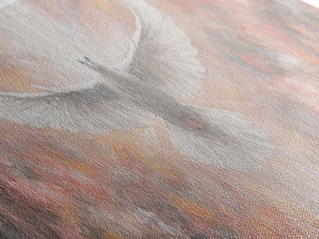 Heavenly Dove Rising | Framed Canvas Print | Christian Art Canvas | Panoramic Painting | Christian Christmas Art | Christian Wall Art