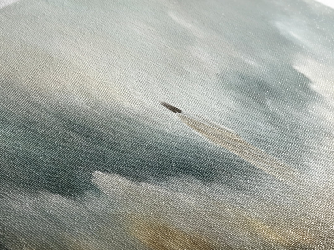 Heavenly Gathering | Framed Canvas Print | Christian Art Canvas | Panoramic Art | Christian Wall Art | Jesus Painting | Christian Art Print