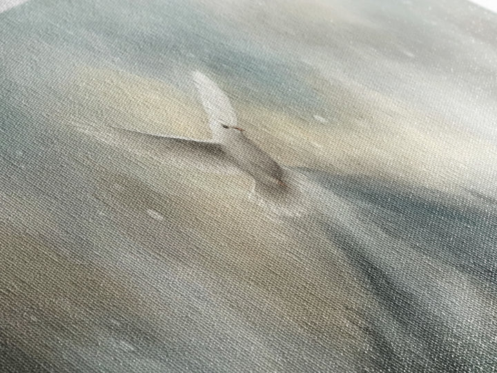 Wings Of Peace, Framed Canvas Print, Christian Wall Art, Christian Art Canvas, Panoramic Art, Christian Painting