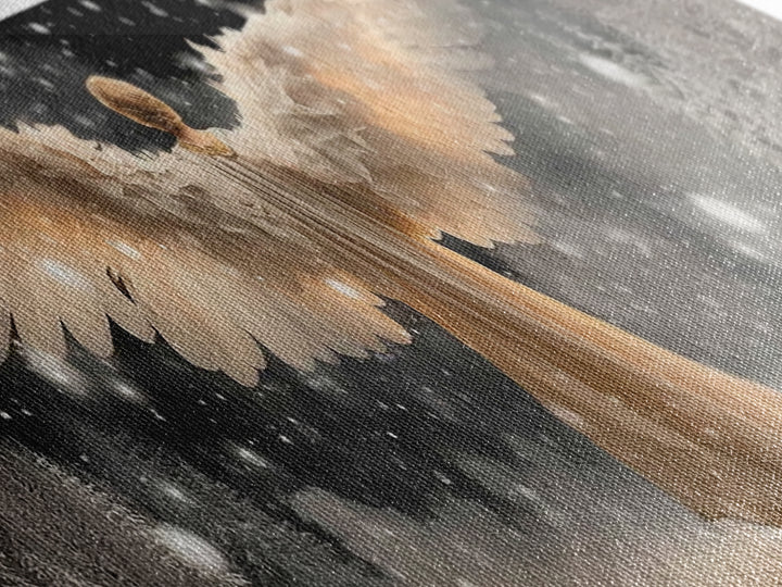 Wings Of Glory | Framed Canvas Print | Panoramic Art | Christian Wall Art | Christian Art Canvas | Christmas Art | Christian Gift