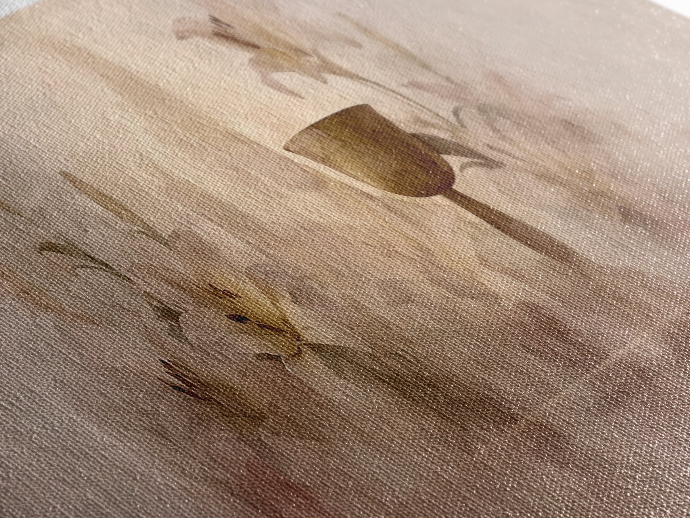 Mist Of Reverence | Framed Canvas Print | Christian Art Canvas | Panoramic Art | Modern Christian Art | Christian Wall Art | Christmas Art