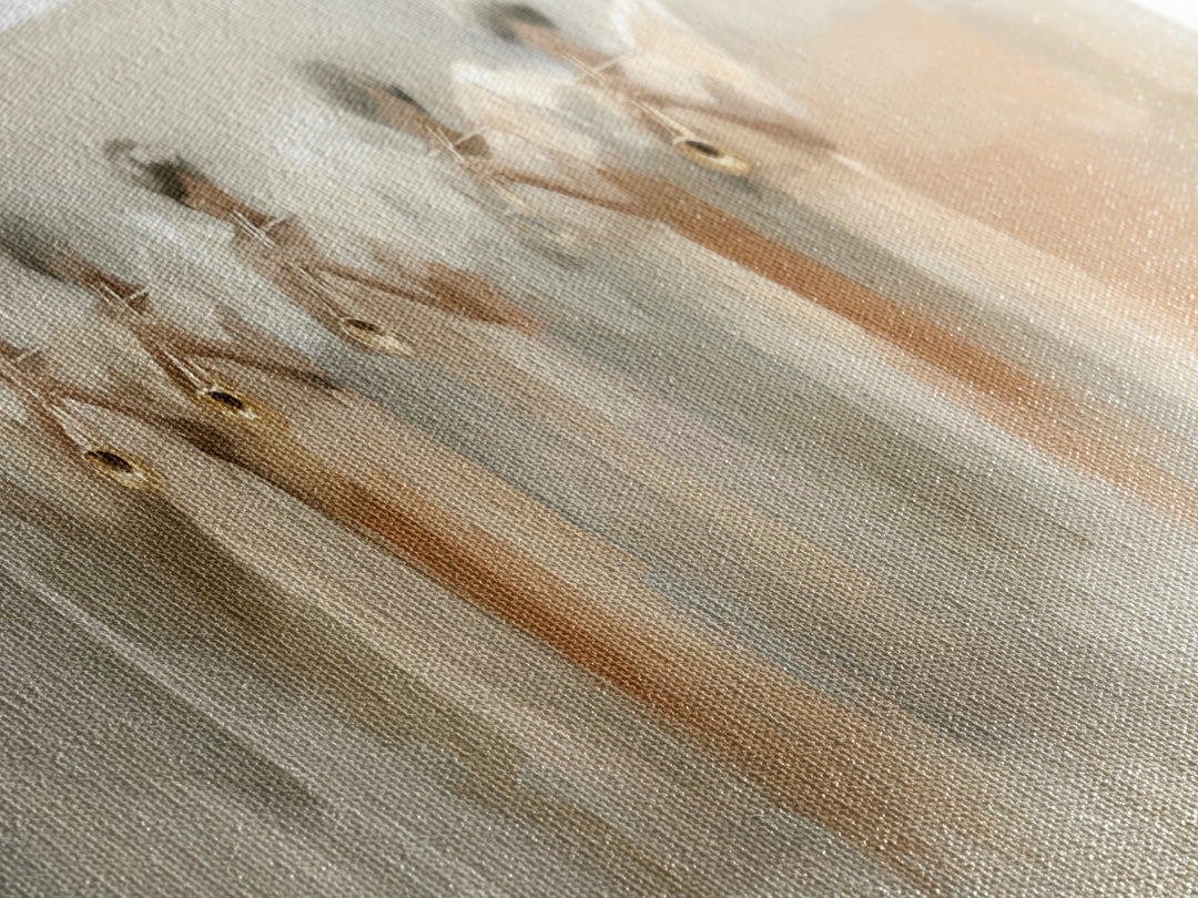 Trumpets Of Glory | Framed Canvas Print | Christian Art Canvas | Panoramic Painting | Christian Wall Art | Large Christian Art