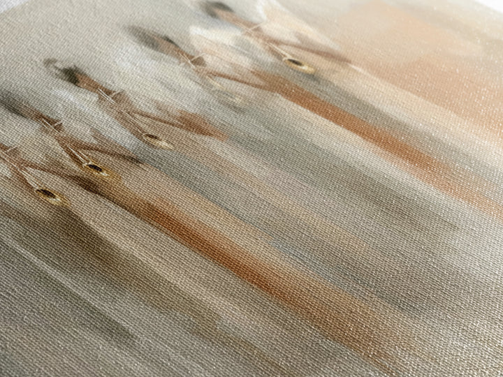 Trumpets Of Glory | Framed Canvas Print | Christian Art Canvas | Panoramic Painting | Christian Wall Art | Large Christian Art