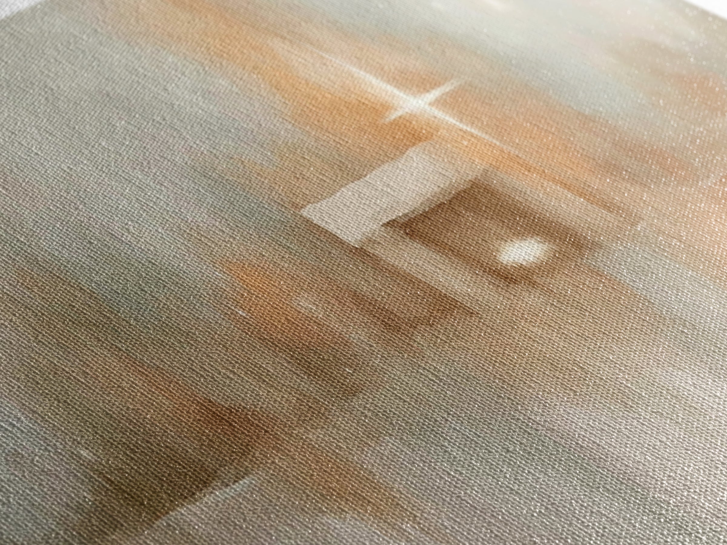 Humble Nativity | Framed Canvas Print | Christian Wall Art | Panoramic Print | Christmas Art | Jesus Christmas Art | Christian Art Print