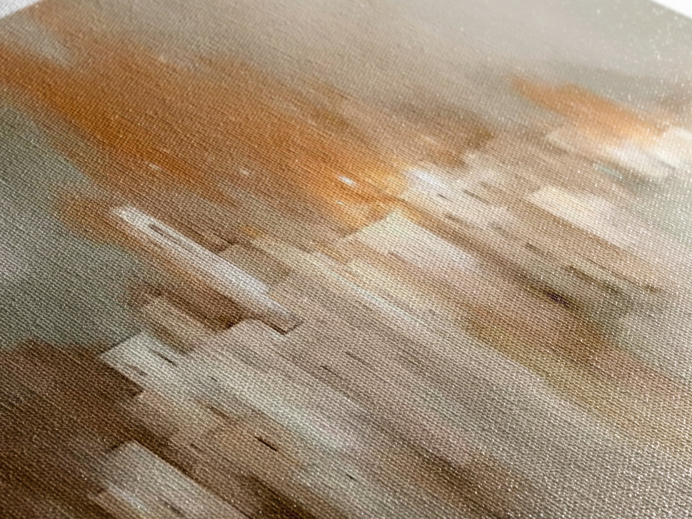 Bethlehem Glow | Framed Canvas Print | Christian Wall Art | Panoramic Art | Christian Art Print | Christmas Art | Unique Christian Art