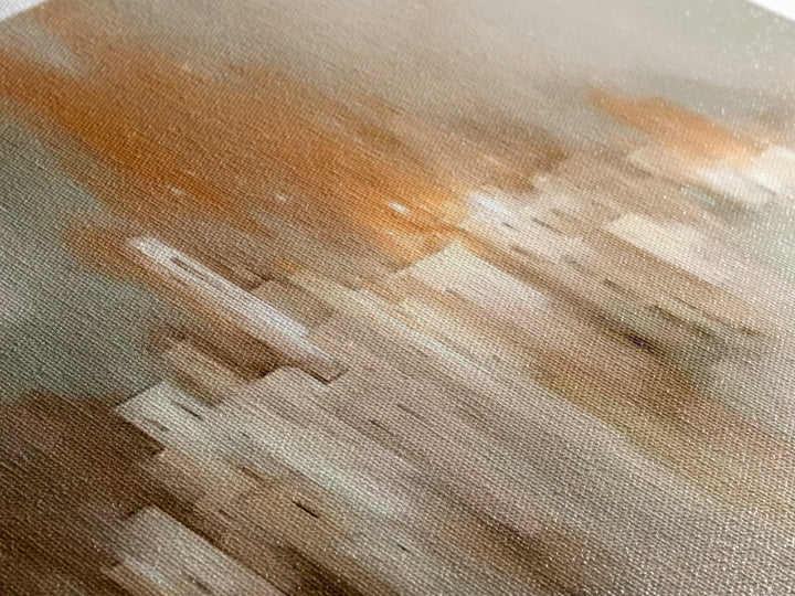 Bethlehem Glow | Framed Canvas Print | Christian Wall Art | Panoramic Art | Christian Art Print | Christmas Art | Unique Christian Art
