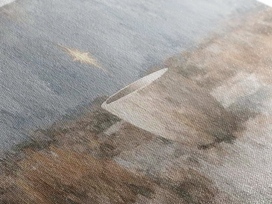 Star Over Promise | Framed Canvas Print | Panoramic Painting | Christian Art Canvas | Christian Christmas Art | Christian Wall Art | Christ