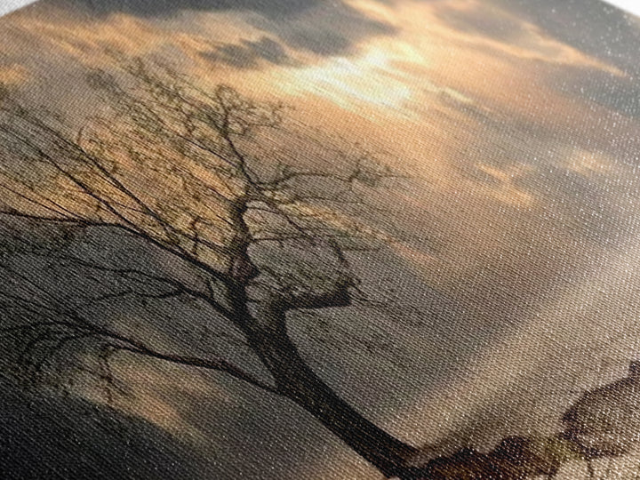 The Guiding Dawn – Framed Canvas Print – Christian Wall Art – Christian Art Canvas – Christmas Art – Panoramic Art – Christian Christmas De