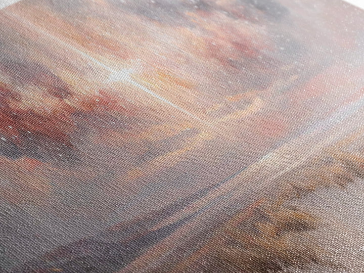 Desert Grace Light, Framed Canvas Print, Christian Art Canvas, Christian Wall Art, Panoramic Wall Art, Christmas Art, Christian Decor