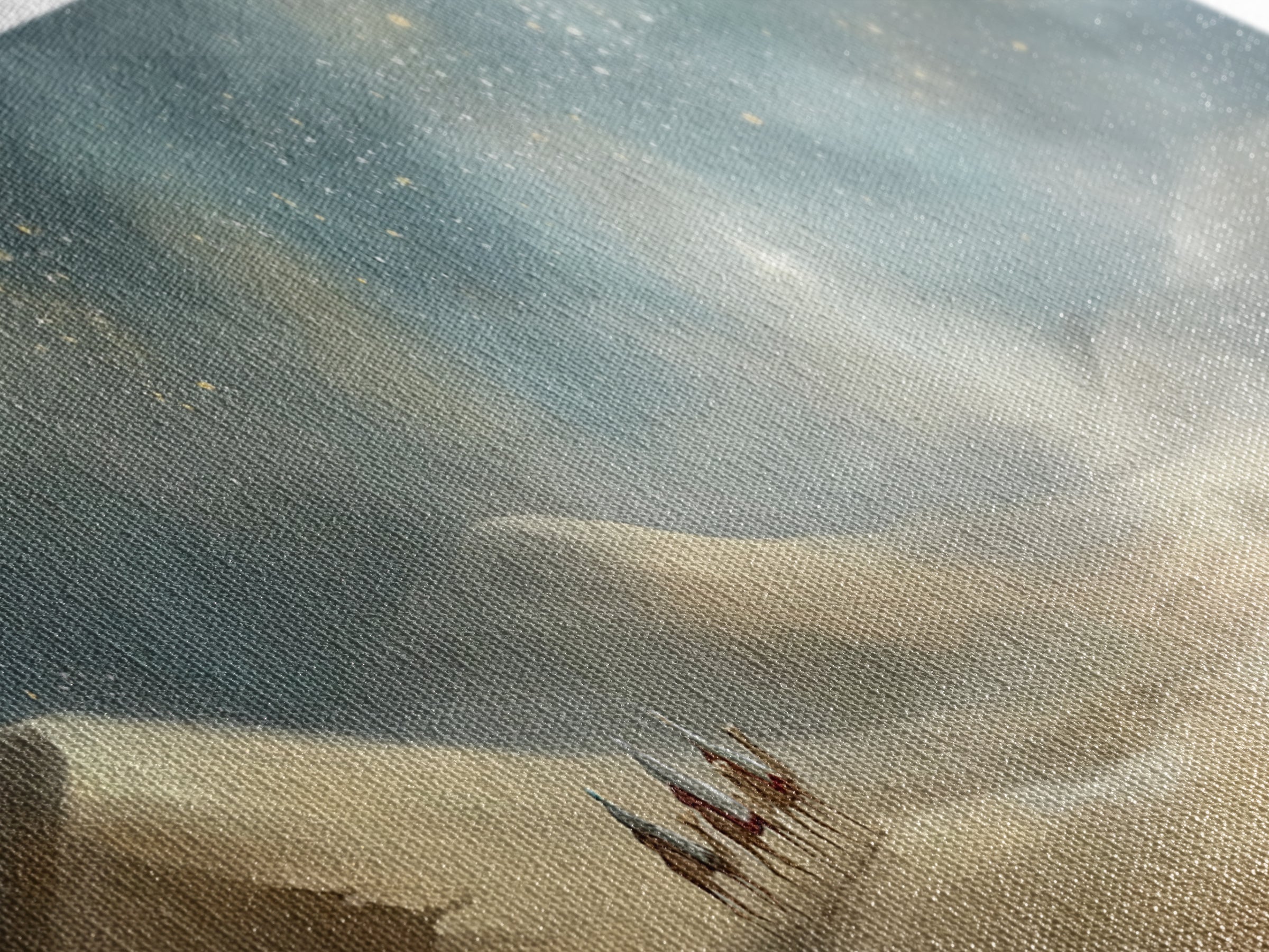 Desert Light Voyage – Framed Canvas Print – Christian Art Canvas – Panoramic Print – Christian Wall Art – Christmas Art – Jesus Painting –