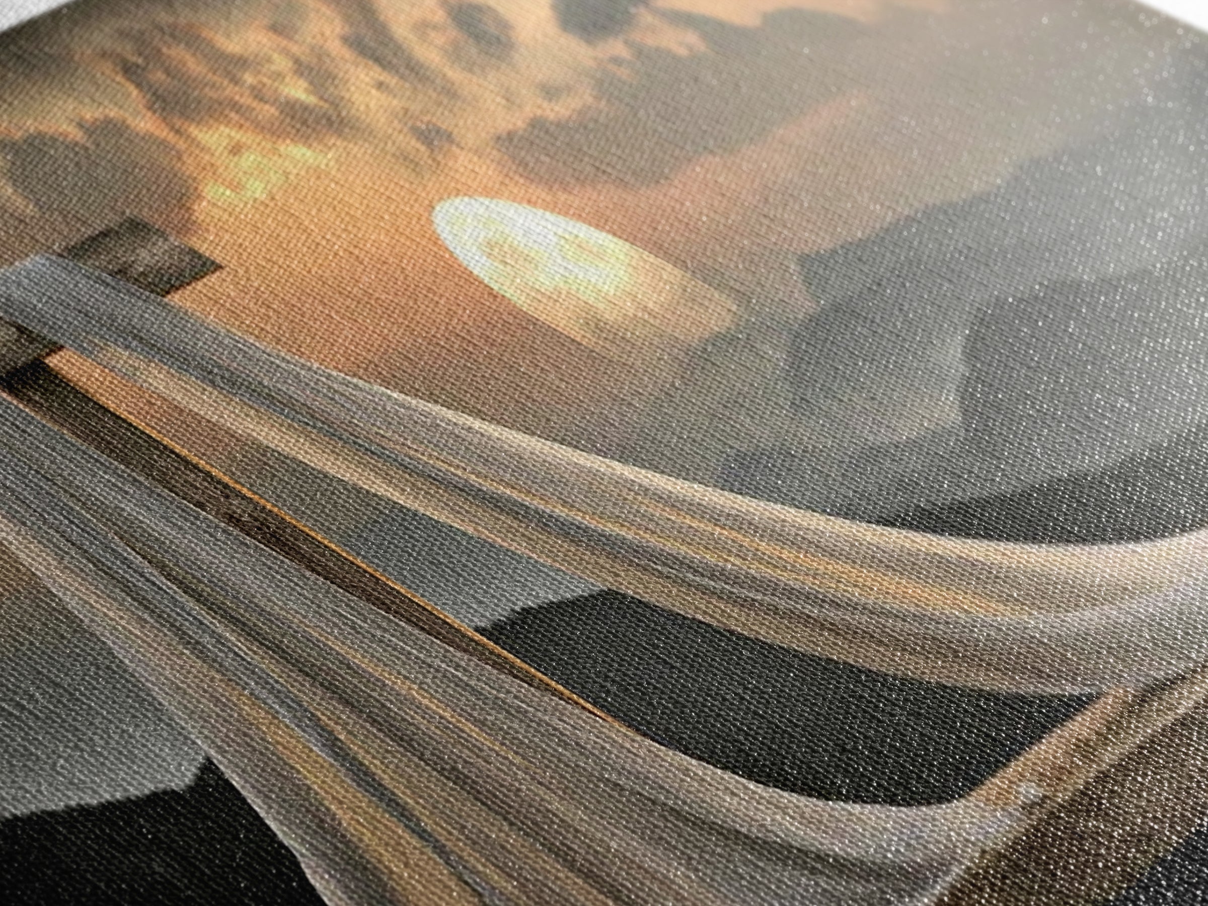 Heaven’s Crosslight, Framed Canvas Print, Panoramic Frame, Christian Art Canvas, Christian Art, Christian Wall Art, Christian Gift, Christi
