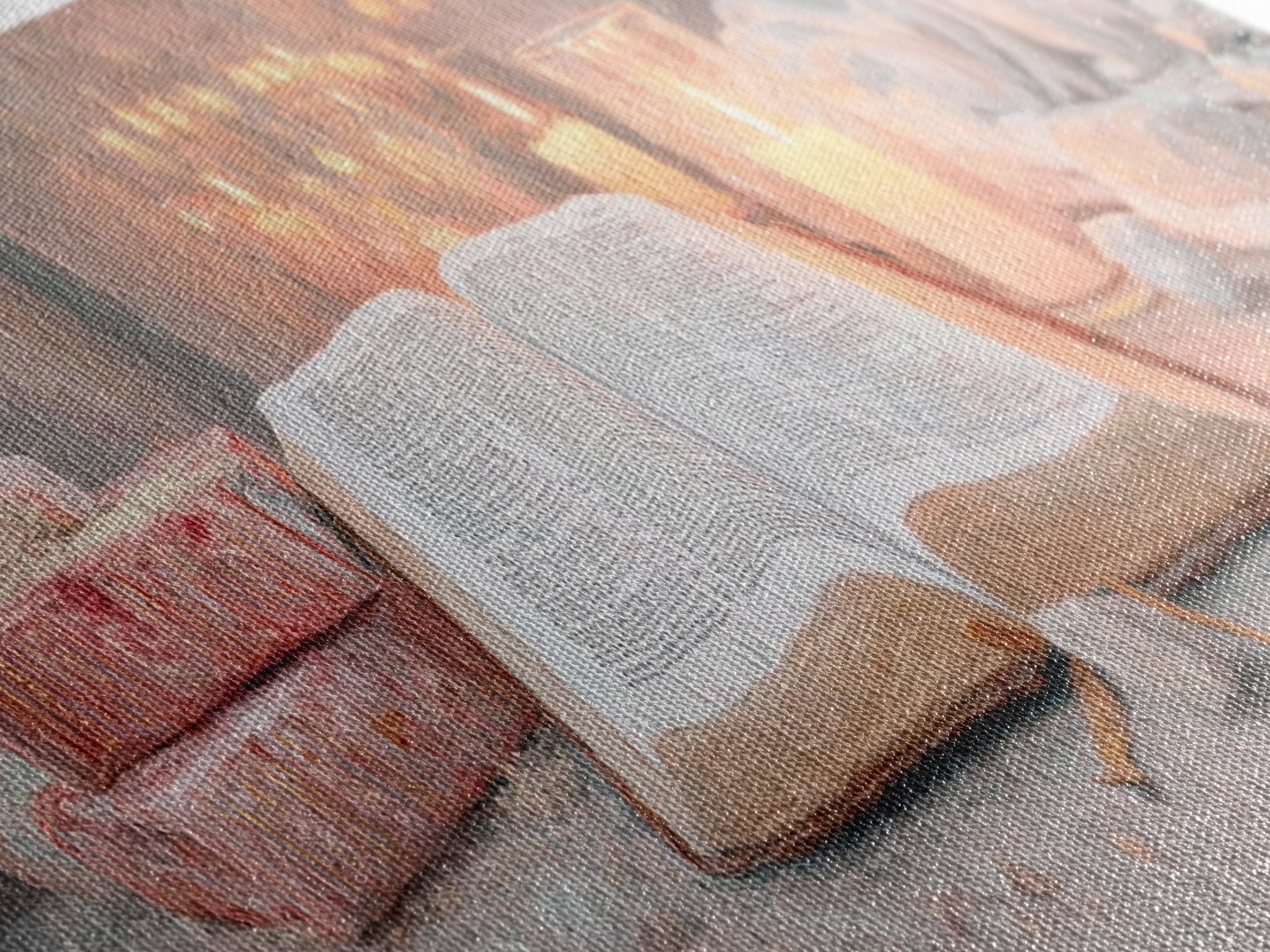 The Sacred Word – Framed Canvas Print – Christian Wall Art – Christian Art Canvas – Panoramic Art – Christmas Art – Christian Decor