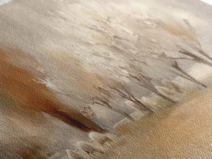 Eternal Shepherd Glow | Framed Canvas Print | Christian Art | Panoramic Print | Jesus Painting | Christmas Art | Christian Wall Art