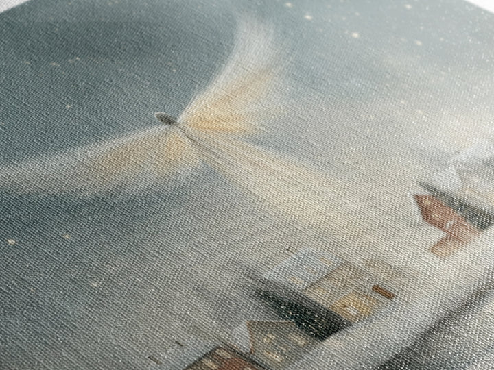 Wings Of Peace – Framed Canvas Print – Christian Christmas Art – Christian Wall Art – Modern Christian Art – Christmas Canvas Wall Art