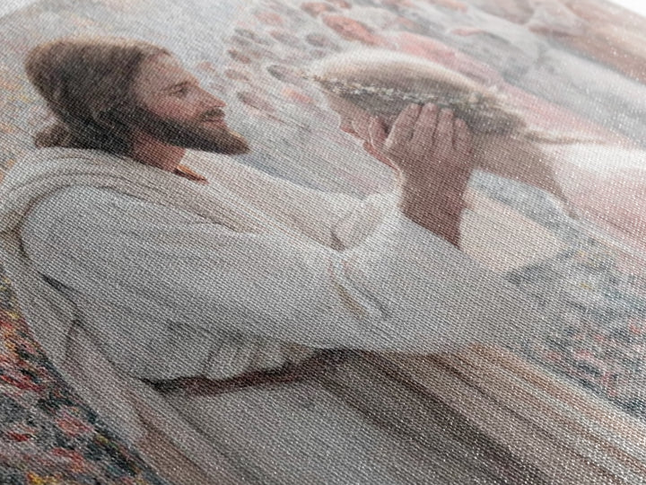 Joyful Reunion – Framed Canvas Print – Christian Art Canvas – Jesus Painting – Christian Art Prints – Christian Wall Art – Christian Gift I