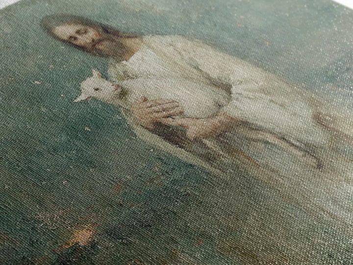 Shepherd Of Stars, Framed Canvas Print, Christian Wall Art, Jesus Painting Canvas, Christian Art Canvas, Vintage Christian Art, Christian G
