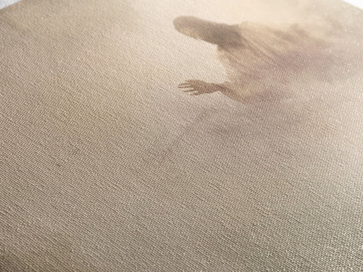 Dawn Of Mercy | Framed Canvas Print | Jesus Art Print | Christian Wall Art | Christian Art Canvas | Modern Christian Art | Christian Gift