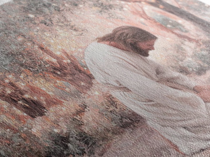 Light In Gethsemane – Framed Canvas Print – Christian Art Canvas – Jesus Painting – Christian Wall Art – Large Christian Art – Christian De