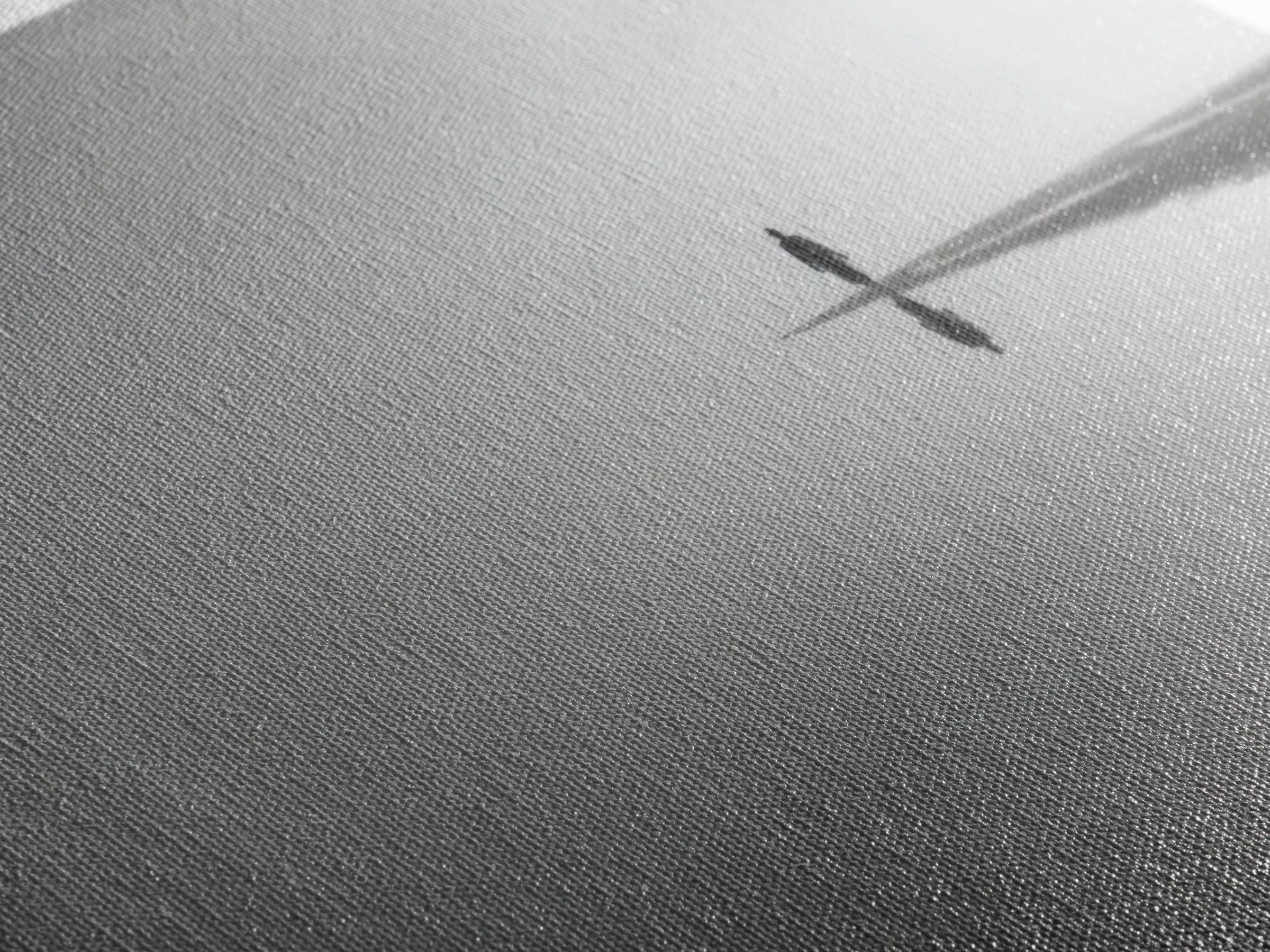 Silent Horizon, Framed Canvas Print, Christian Wall Art, Minimalist Christian Art, Jesus Painting, Christian Art Canvas, Subtle Christian A