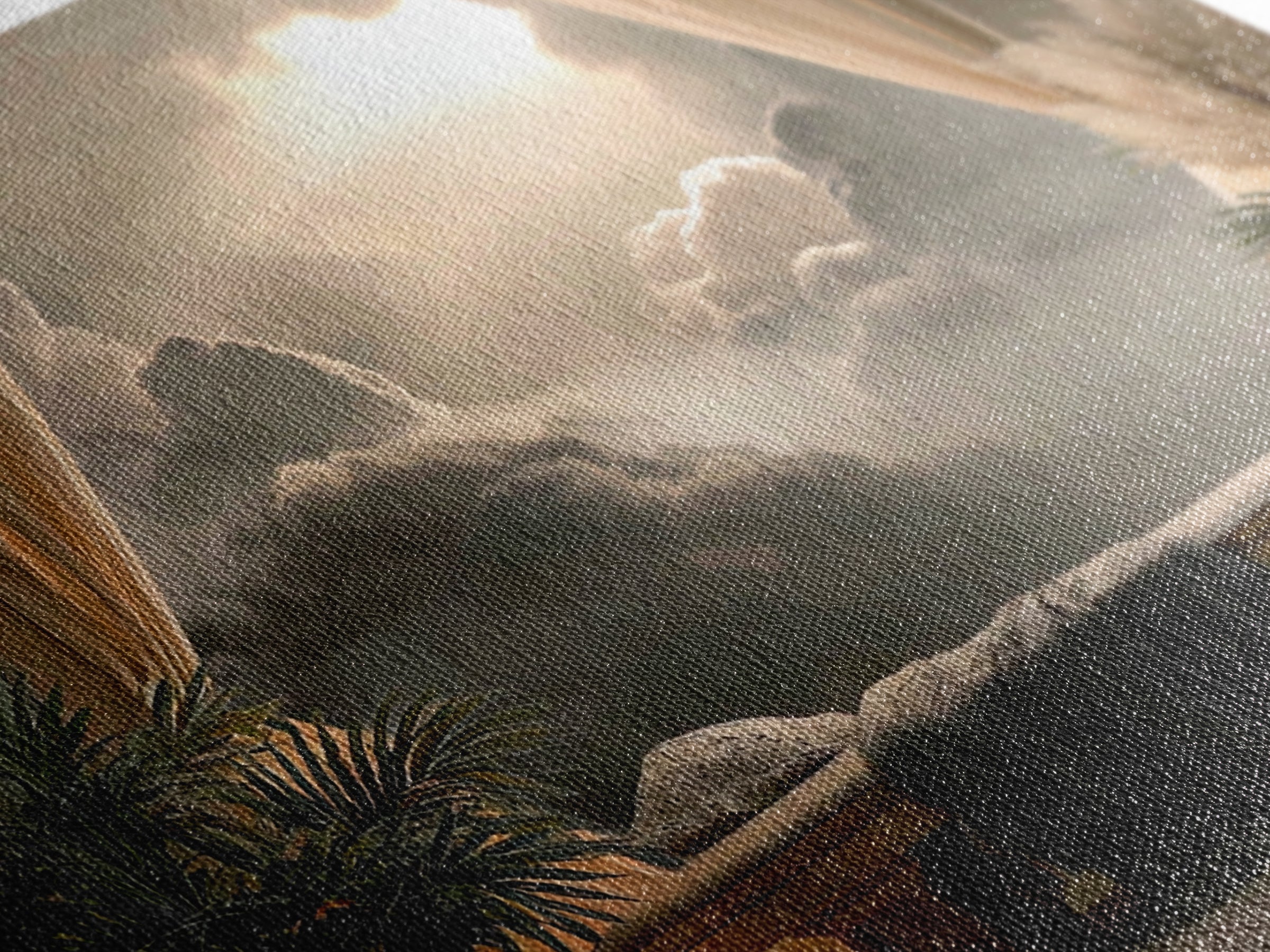 Heaven’s Horizon – Framed Canvas Print – Christian Art Canvas – Christian Wall Art – Modern Christian Art – Subtle Christian Art – Christia