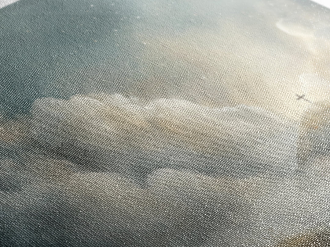 Heavenbound Promise – Framed Canvas Print – Christian Wall Art – Christian Art Canvas – Large Christian Art – Subtle Christian Art – Christ