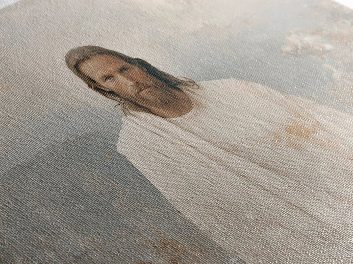 Prince Of Peace – Framed Canvas Print – Jesus Painting – Christian Wall Art – Christian Art Canvas – Christian Art Work – Christian Art Pri