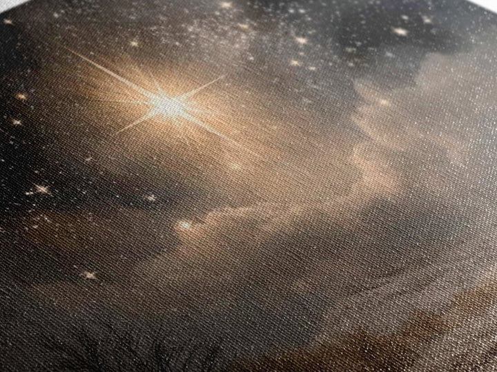 Star Of Wonder, Framed Canvas Print, Christian Art Canvas, Christmas Art, Christian Wall Art, Christian Christmas Decor, Christian Gift Ide
