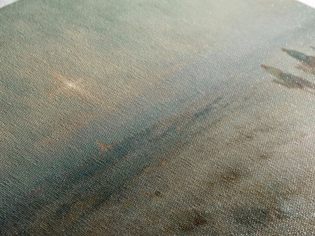 Guiding Star Journey – Framed Canvas Print – Christian Wall Art – Christian Art Canvas – Christmas Art – Jesus Painting – Christian Christm