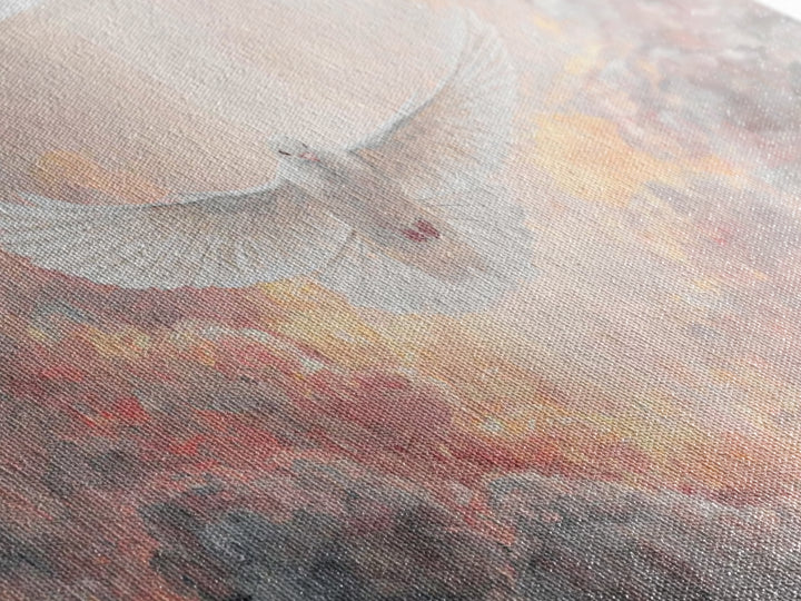 Dove Of Peace | Framed Canvas Print | Christian Art Canvas | Christian Wall Art | Christmas Art | Christian Christmas Art | Christian Decor