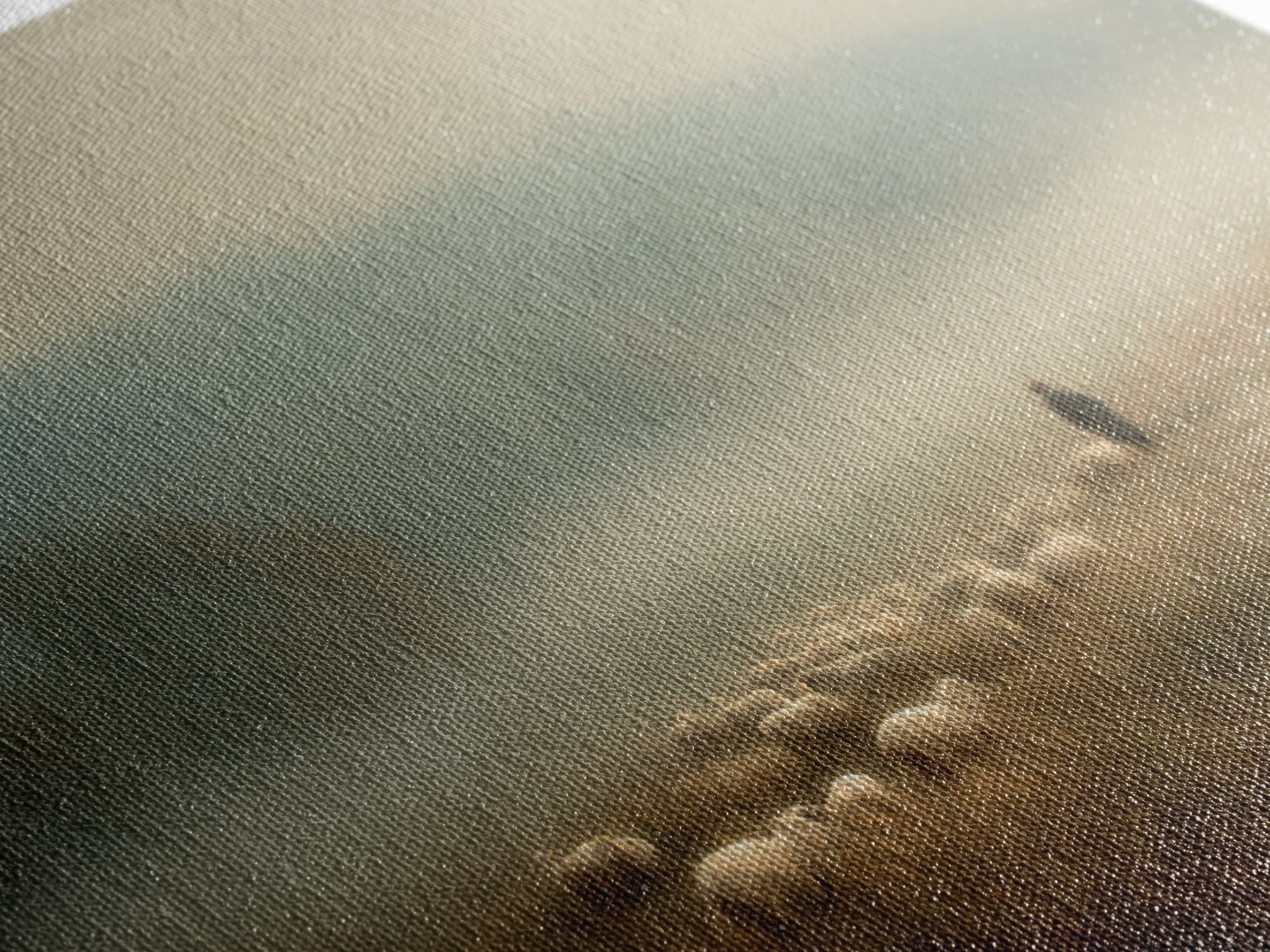 Radiant Journey Path – Framed Canvas Print – Christian Art – Jesus Painting – Christian Art Canvas – Christian Wall Art – Christian Gift