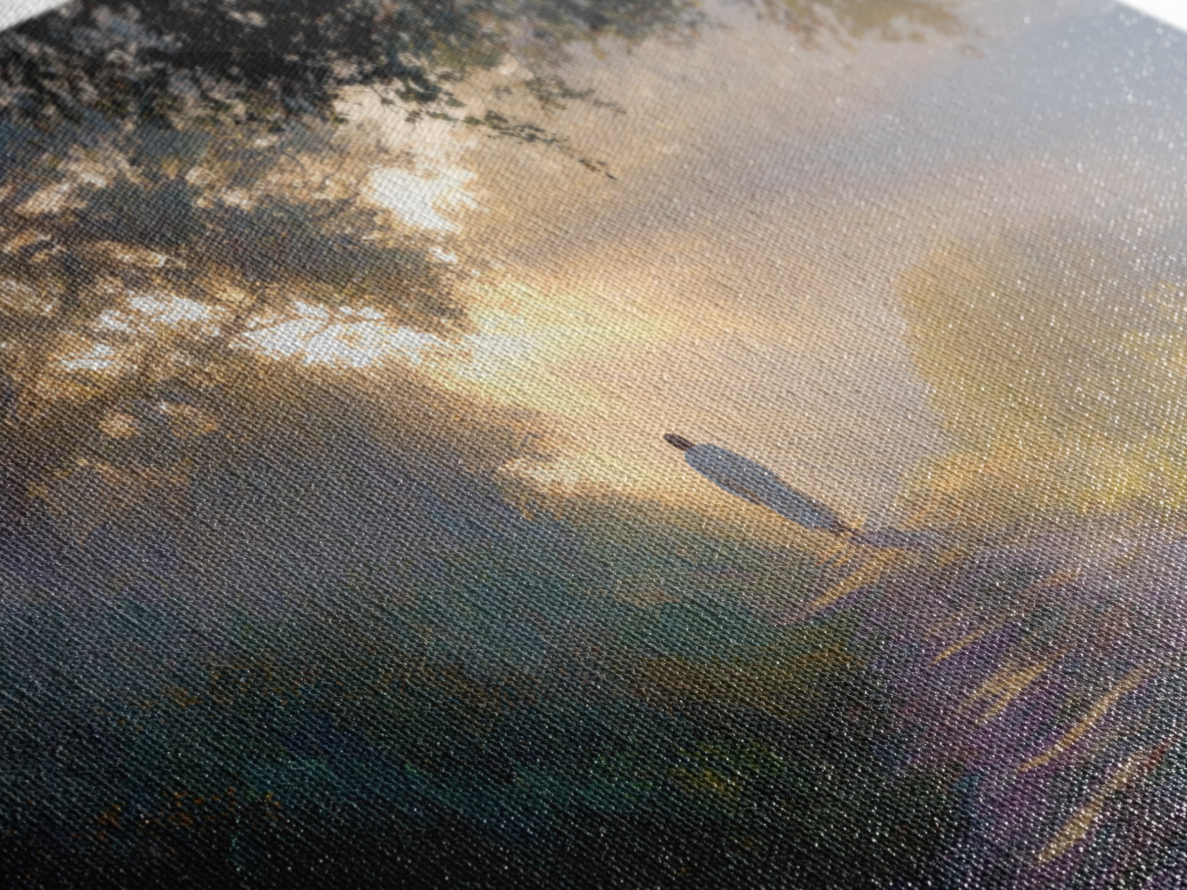Light Of Dawn | Framed Canvas Print | Christian Wall Art | Jesus Canvas Art | Christian Art Print | Modern Christian Painting | Christian D