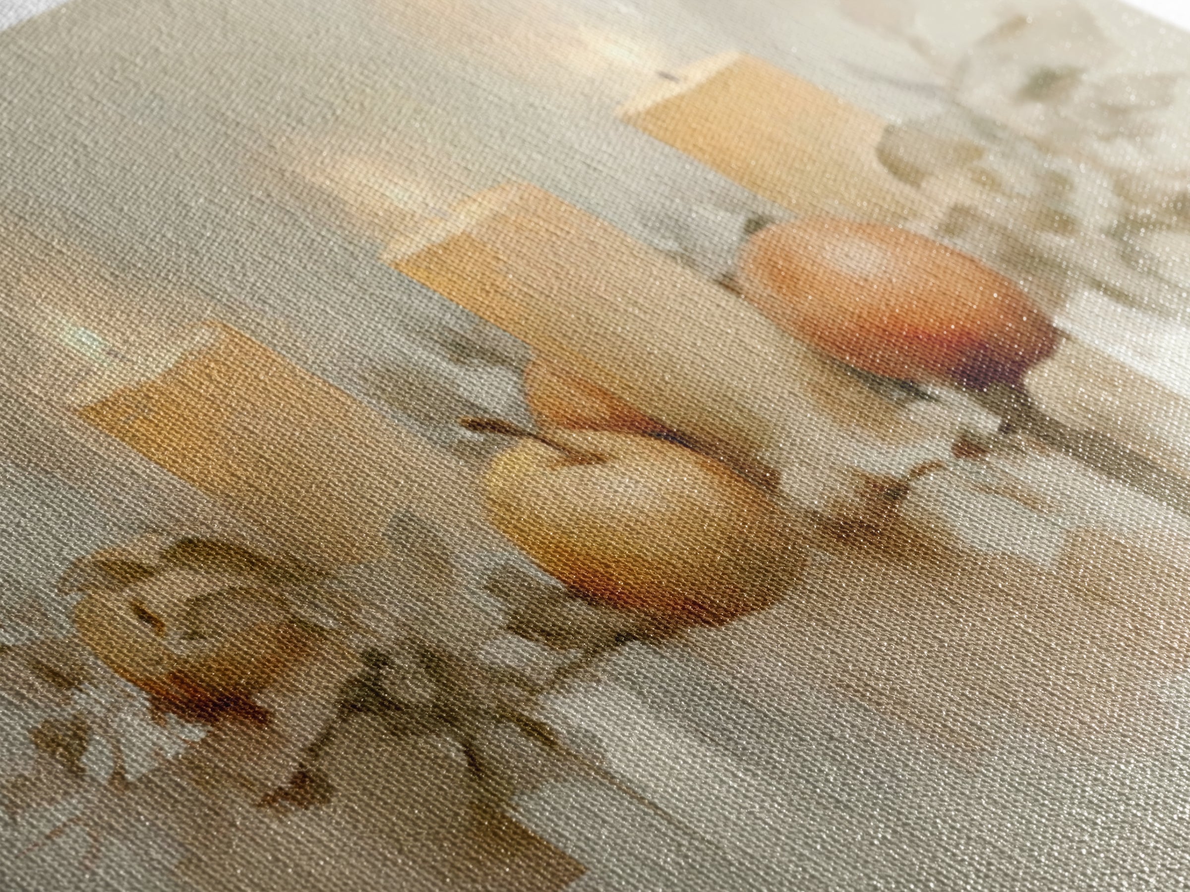 Harvest Light | Framed Canvas Print | Christian Wall Art | Christmas Canvas Wall Art | Christian Art Canvas | Vintage Christmas Art | Chris