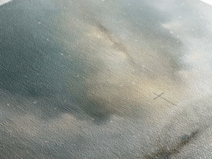 Winter Of Promise, Framed Canvas Print, Christian Wall Art, Christian Art Canvas, Christian Christmas Art, Christian Decor