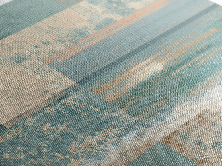 Abstract Seafoam Patterns Framed Canvas Print, Coastal Art, Beach Print, Coastal Decor, Fine Art, Coastal, Statement Artwork, COA-1x1-42