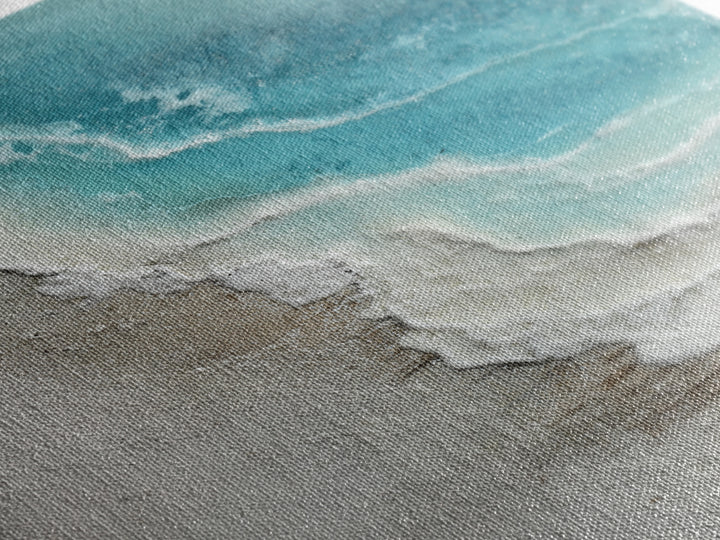 Aerial Sandbar with Turquoise Water Framed Canvas Print, Coastal Art, Prints, Coastal Decor, Coastal, Coastal Wall Art, COA-2x3-13