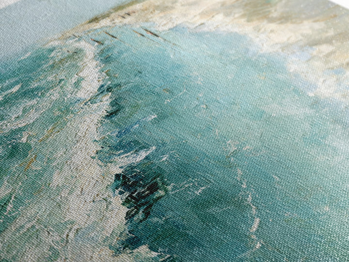 Aerial Sandbar with Turquoise Water Framed Canvas Print, Coastal Art, Coastal Prints, Coastal Decor, Fine Art, Coastal, COA-3x1-69