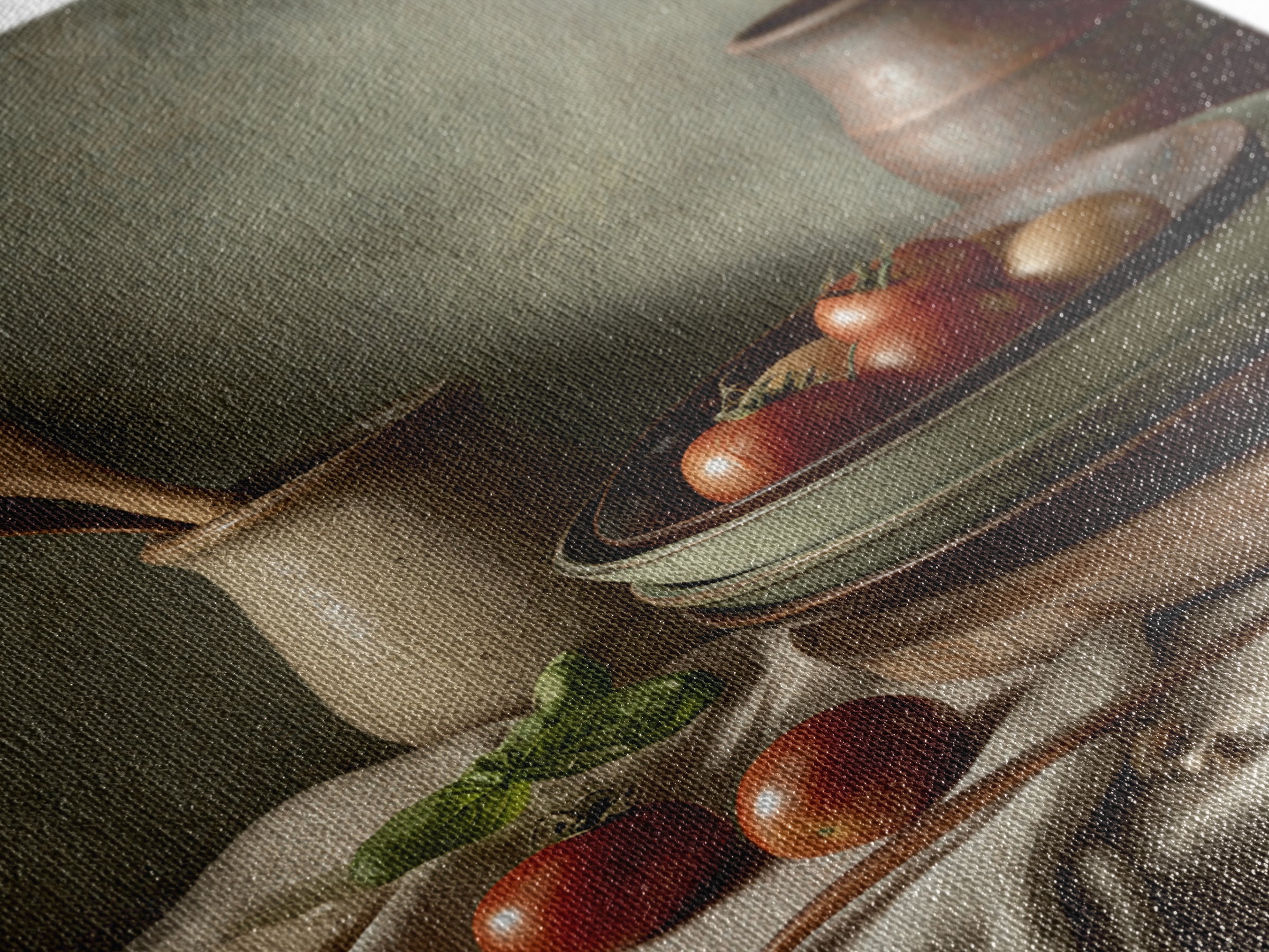Moody Dark Roast Still Life Canvas Print, Coffee Shop Art, Contemporary Art, Cafe Decor, Fine Art, Cafe, Printable Art, CSA-2x3-40