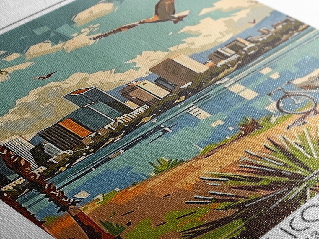 Phoenix Arizona Travel Poster, Canvas Print, City Travel Poster, Travel Wall Decor, Poster Art, Poster Print, Wall Art, Travel Print