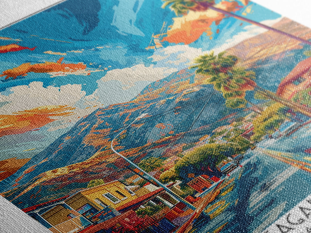 Simi Valley Travel Poster, Canvas Print, Retro Wall Art, Travel Print, Vintage Travel Print, Vintage City Poster, Retro Travel Print
