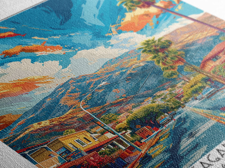 Simi Valley Travel Poster, Canvas Print, Retro Wall Art, Travel Print, Vintage Travel Print, Vintage City Poster, Retro Travel Print