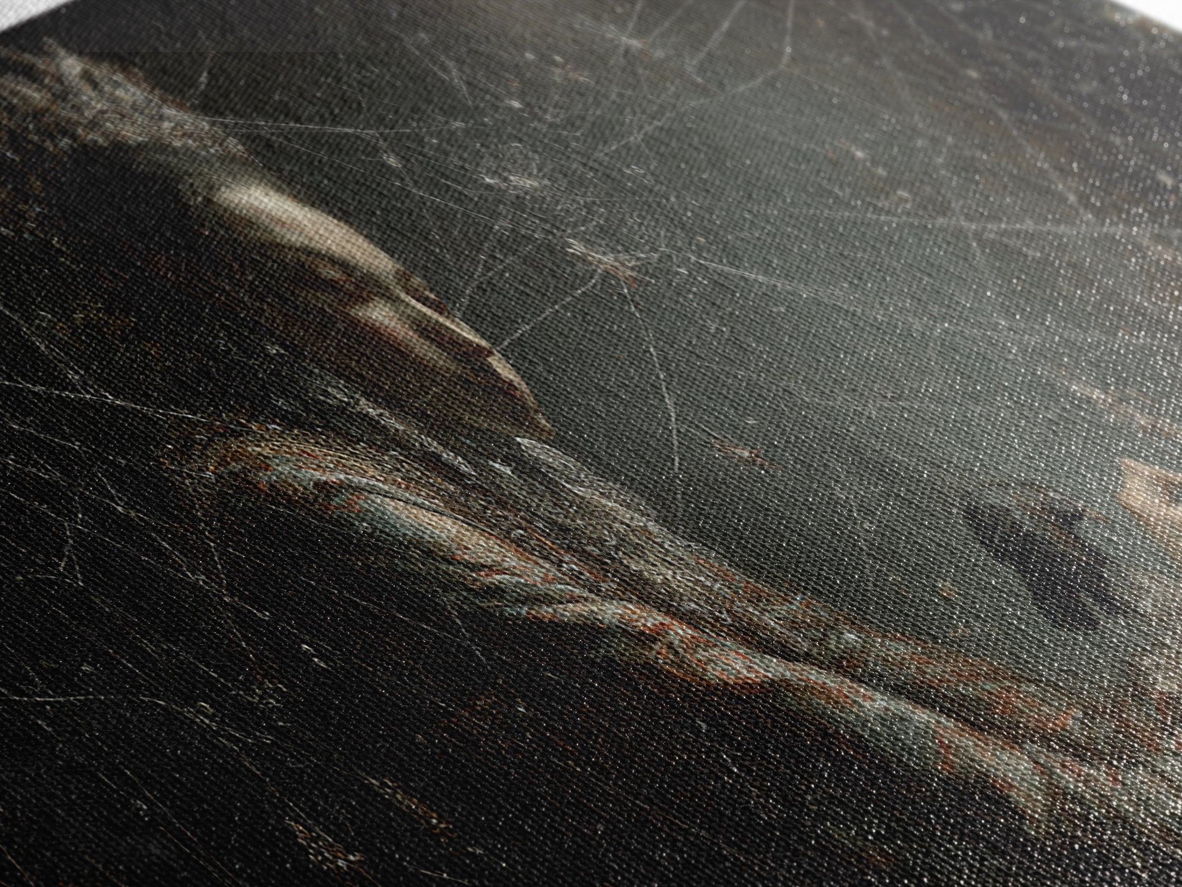 The Spiderweb Crown, Dark Romantic Horror Art, Extra Wide Wall Art, Macabre Wall Art, Canvas Print, Halloween Wall Art, Gothic Home Decor