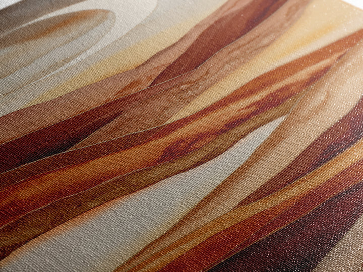 Wind Carved Dune Patterns from Above Canvas Print, Desert Art, Landscape Art, Southwestern Decor, Fine Art, Desert, Art Print, DES-1x3-56